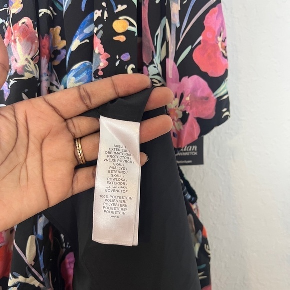 Aidan Mattox Tiered Floral Maxi Dress - Picture 9 of 10